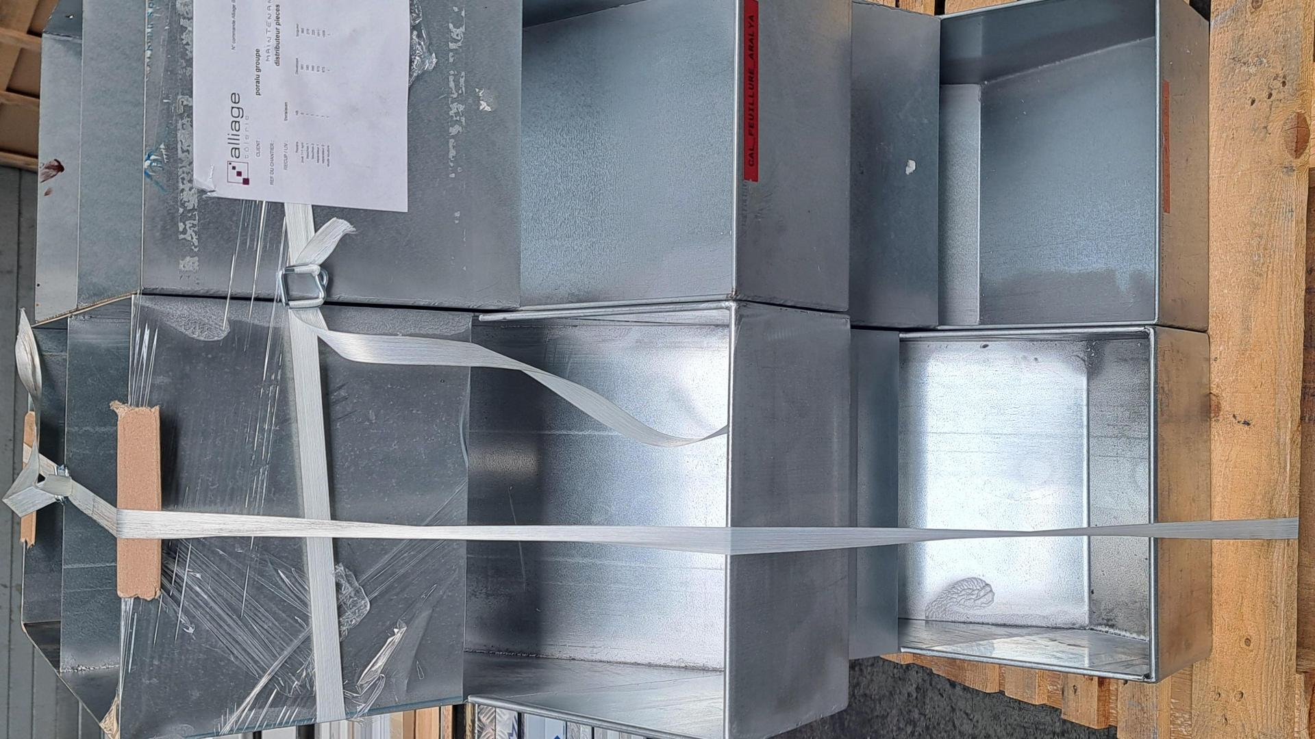 Casiers dynamiques atelier industriel – ALLIAGE Tôlerie – Ain 01