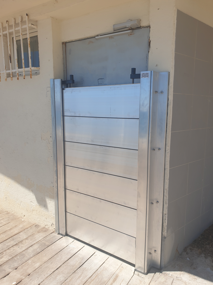 Barrière anti-inondation MODUL installée à Vallauris"