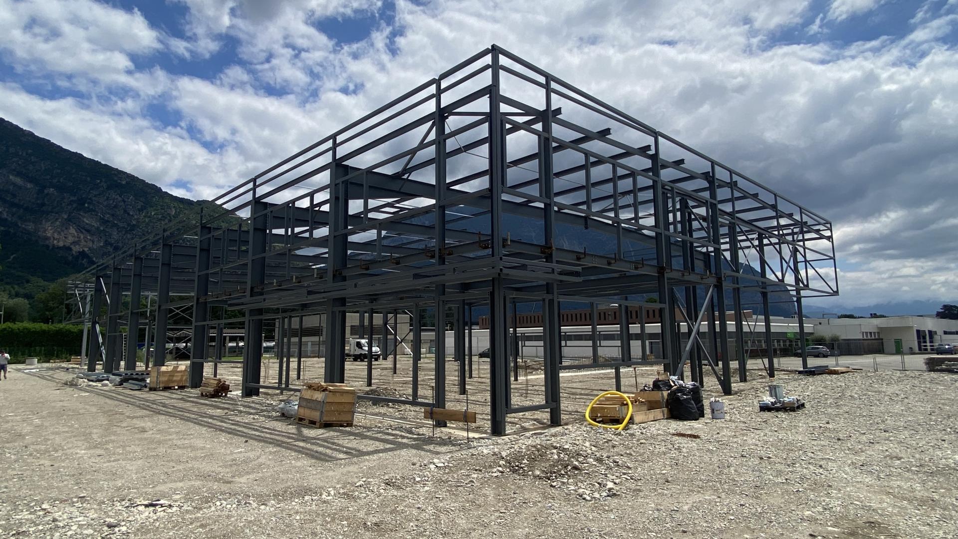 Construction charpente métallique en isère
