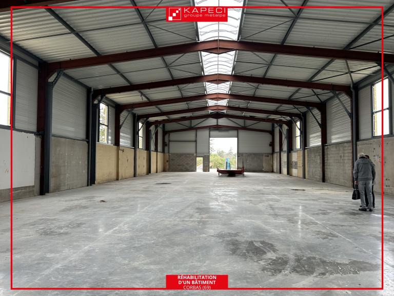 Chantier de transformation logistique en Rhône-Alpes