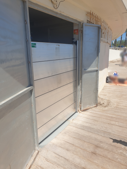 Barrière étanche MODUL FEUGIER sur front de mer Vallauris