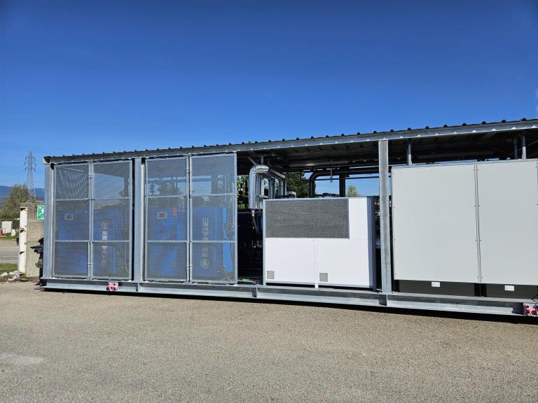 Structure métallique préfabriquée pour industrie