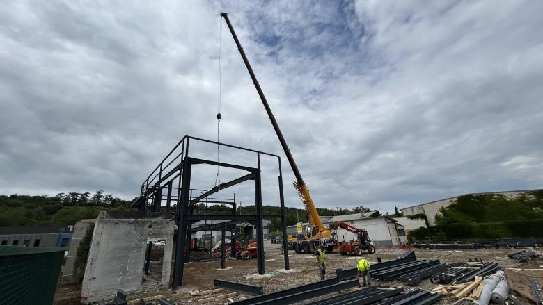 CAPMETAL – entreprise de charpente métallique à Port (Ain)