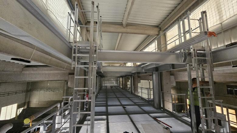 Travaux de charpente industrielle dans l'Aude