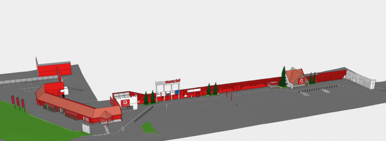 Numérisation façade bâtiment existant - Ain 01
