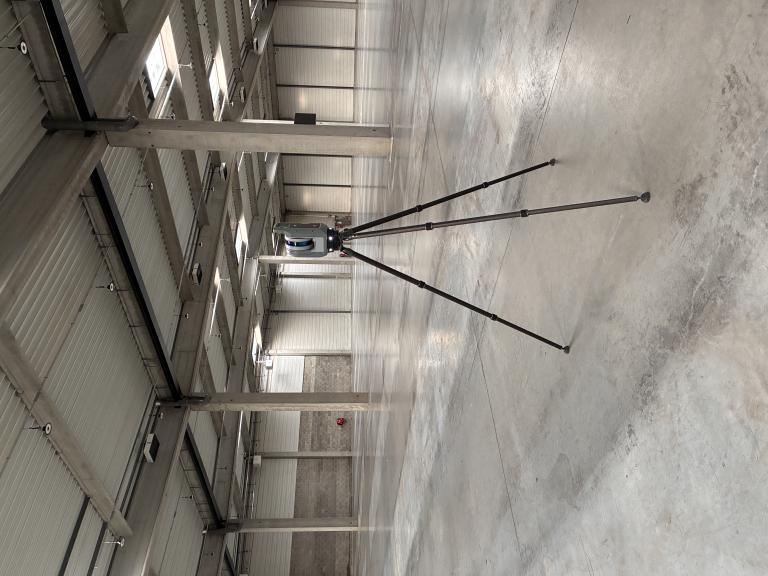 Scan laser environnement industriel cellule froide Corbas