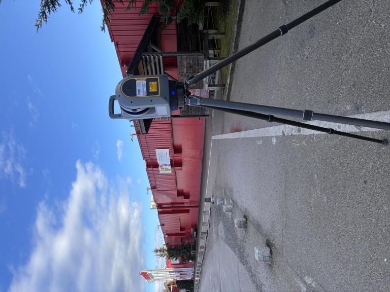 Scan 3D bâtiment commercial Arbent Auvergne-Rhône-Alpes