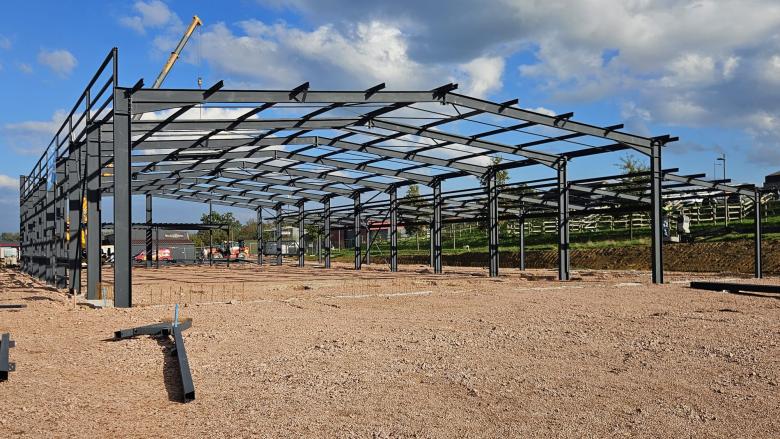 Nouveau site des Ateliers Genetier dans le Parc du Charolais