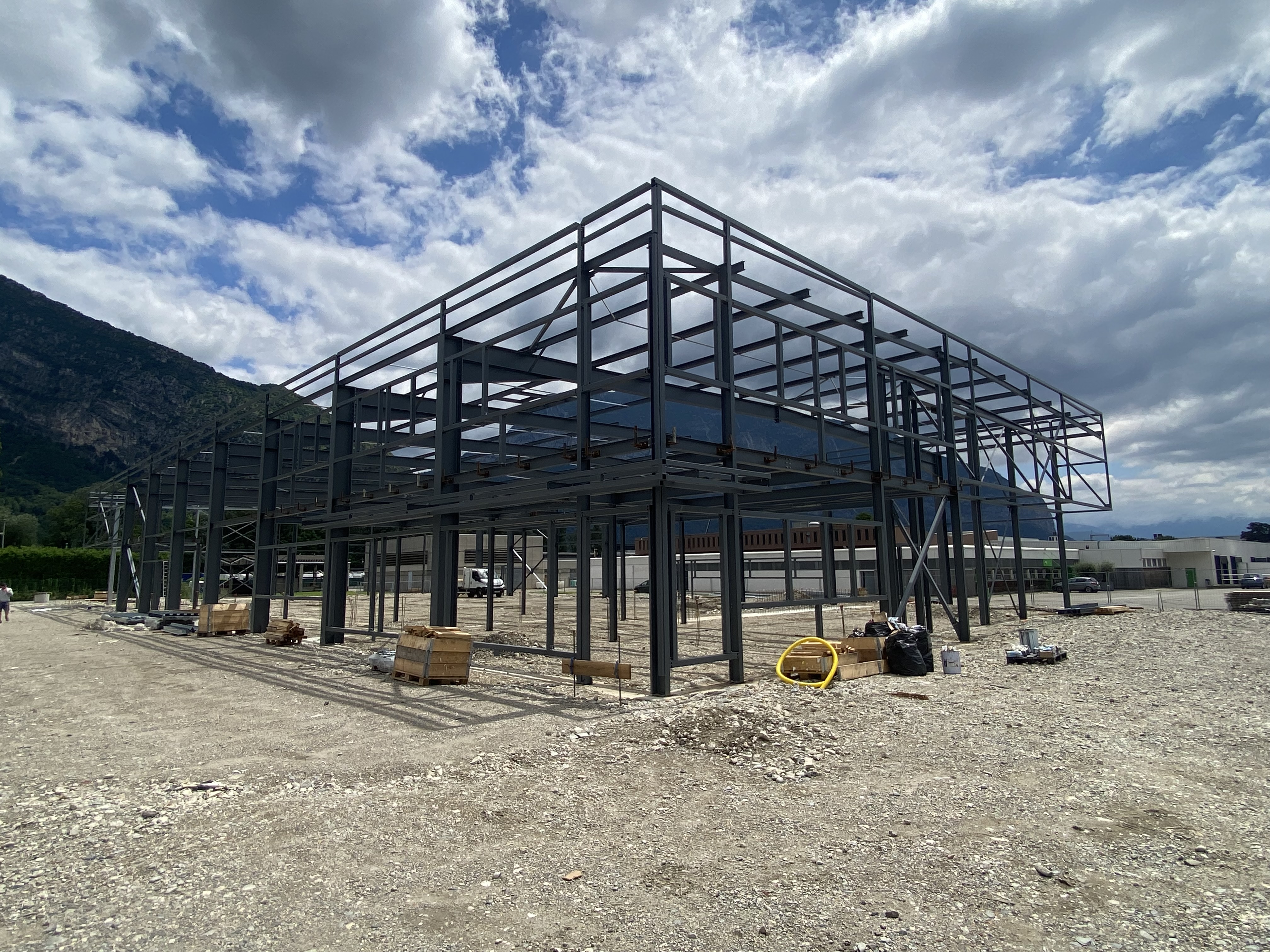 Construction charpente métallique en isère